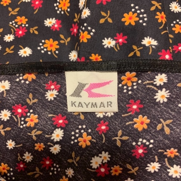 Vintage 70’s - red black - Gunne sax style -
Sleeveless ress size S-M - Picture 6 of 12